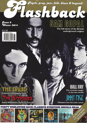 FLASHBACK #6 (2014) STOOGES Sam Gopal JIMMY PAGE Bill Fay