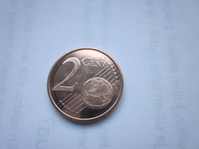 Suomi 2 cent, unc, v. 2013
