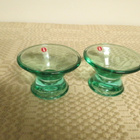 2 KPL IITTALA KARTIO KYNTTILÄNJALKA VAALEANVIHREÄ - pikkukuva 1