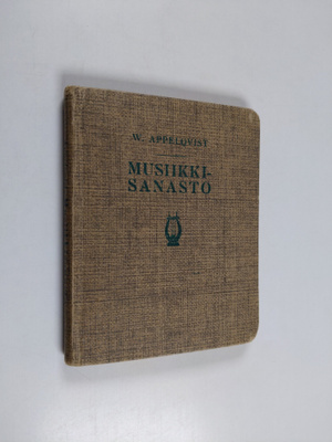 Walter Appelqvist : Musiikkisanasto
