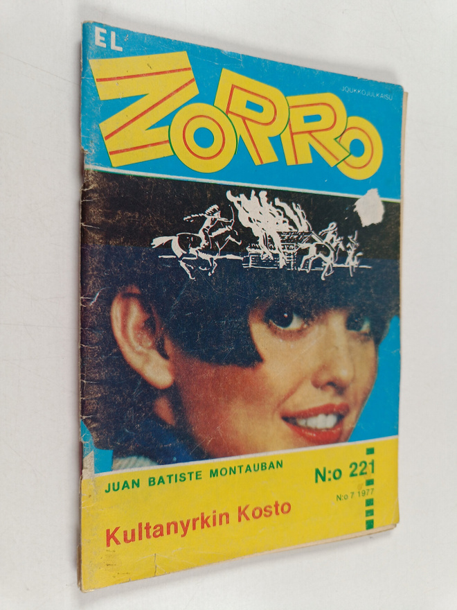 Juan Batiste Montauban : El Zorro 7/1977 : Kultanyrkin kosto