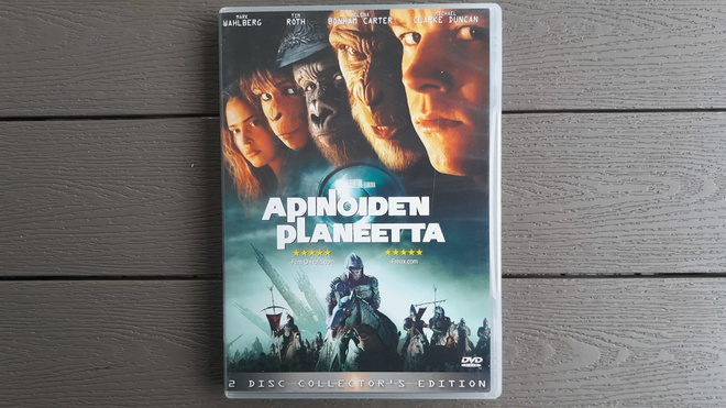 DVD: Apinoiden Planeetta, 2 Disc Collectors Edition (2001)