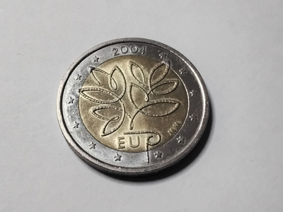 Suomi 2 euro 2004 circ "risuraha"