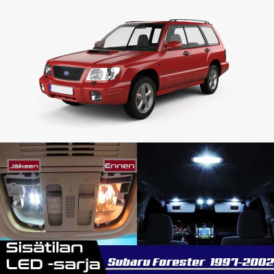 Subaru Forester (SF) Sisätilan LED-sarja 7-osain