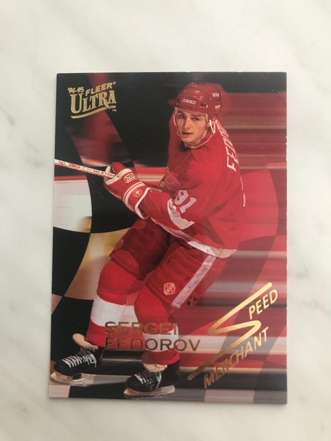 1994-95 Ultra Speed Merchant Sergei Fedorov #3of10