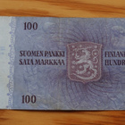 Suomen pankki  100 Markkaa 1963   J. V. Snellman - pikkukuva 1