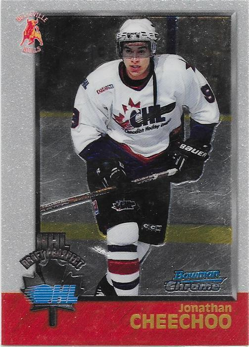 1998 Bowman Chrome #142 Jonathan Cheechoo Belleville Bulls