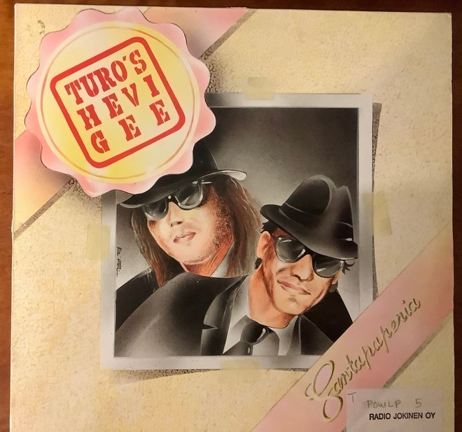 TURO’S HEVI GEE: ”Santapaperia”, vinyyli lp