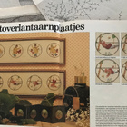 Ristipistolehti / kirjontalehti + isot malliarkit 3 kpl - pikkukuva 2
