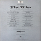 Who - Who's Better Who's Best LP Vinyyli - pikkukuva 2