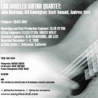 Los Angeles Guitar Quartet – Air & Ground (Sony 2000) CD - pikkukuva 3