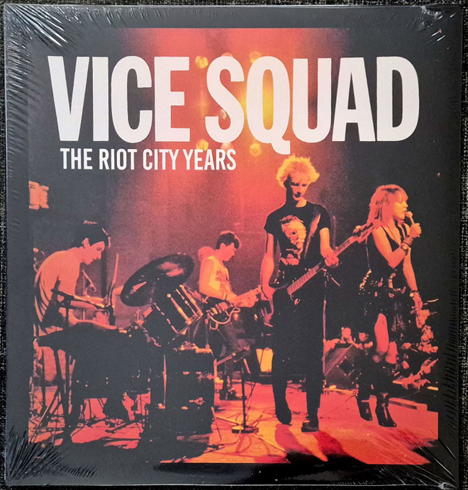 VICE SQUAD - The Riot City Years LP (yellow vinyl)