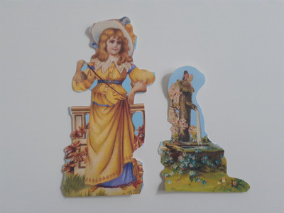 Vanhoja kiiltokuvia - Lady kaivolla