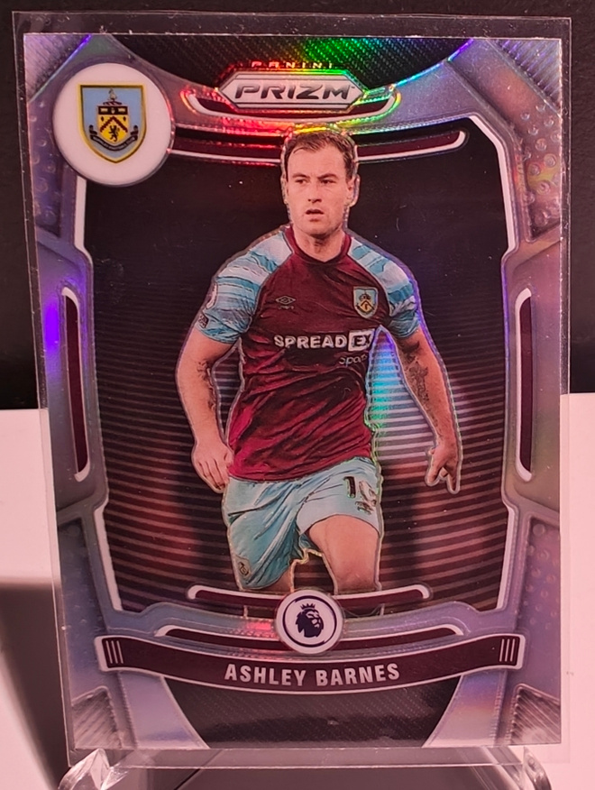 Ashley Barnes - Silver Prizm - Panini Prizm - Burnley