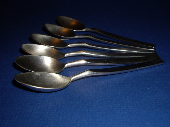 KAHVILUSIKKA 6kpl  Design Irving Harper WMF Finland