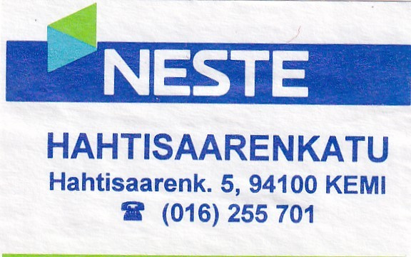 Kemi, Neste Hahtgisaarenkatu  1/15