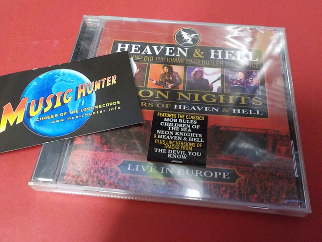 HEAVEN & HELL - NEON NIGHTS LIVE IN EUROPE UUSI CD