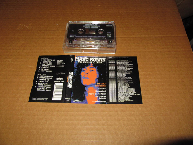 KASETTI:Marc Bolan: You Scare Me To Death v.1994