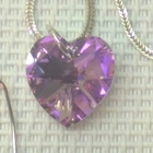 Kristalli kaulakoru ja korvakorut, hopea 925 Swarovski - pikkukuva 2