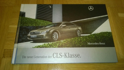 Esite Mercedes CLS W219 C219 2008. Sis myös CLS 63 AMG.