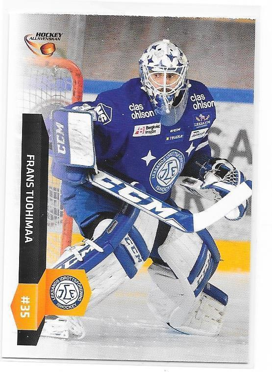 2015-16 Allsvenskan #220 Frans Tuohimaa Leksands IF HIFK MV