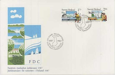 1987 matkailu FDC