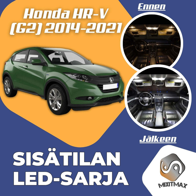 Honda HR-V (G2) Sisätilan LED-sarja 6-osainen