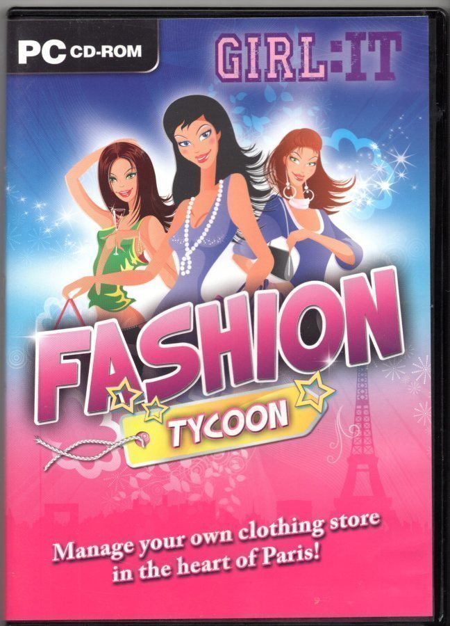 PC CD-ROM: FASHION TYCOON