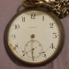 Zenith hopeinen taskukello 1900 - pikkukuva 1
