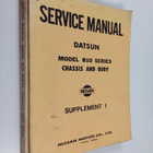 Service manual : Datsun model 810 series chassis and body... - pikkukuva 1