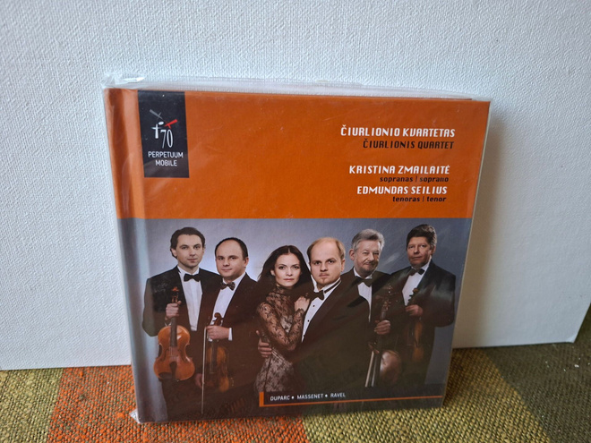 Duparc,Massenet,Ravel:Ciurlionis Quartet,Zmailaite CD(new)