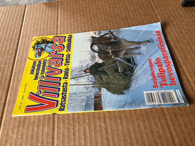 VILLIVARSA 12/1987 HYVÄ