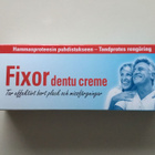 Fixor dentu creme -tahna hammasproteesin puhdistukseen 50 ml - pikkukuva 1
