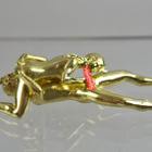 Erotic sculpture figurine in metal - pikkukuva 2