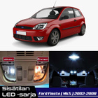 Ford Fiesta (MK5) Sisätilan LED-sarja 7-osainen - pikkukuva 1