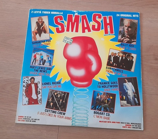 SMASH 24 ORIGINAL HITS SOPOL 1013 19 1986 Suomi