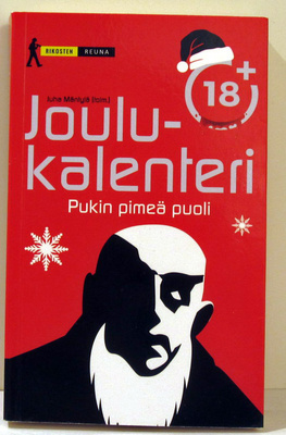 Joulukalenteri Pukin pimeä puoli eri dekkarikirjailijoita