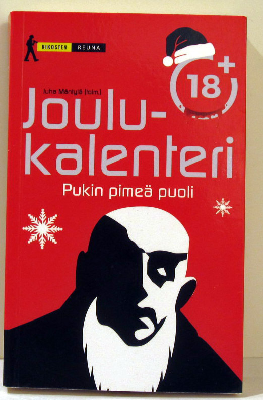 Joulukalenteri Pukin pimeä puoli eri dekkarikirjailijoita
