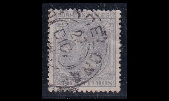Espanja 180 o Alfonso XII 25 C (1879)