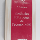 Edmond Malinvaud : Methodes statistiques de l'econometrie - pikkukuva 1