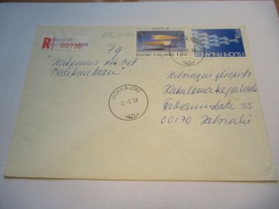 1989 Honkajoki varakirjauslipuke R kuorella