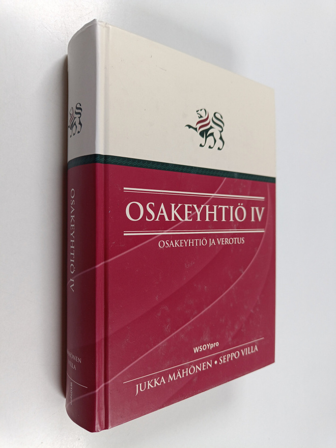 Jukka Mähönen : Osakeyhtiö IV : Osakeyhtiö ja verotus