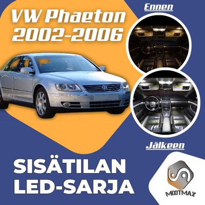Volkswagen Phaeton Sisätilan LED-sarja 24-osainen