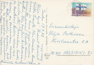 Postileima, TURKU 81 -- ÅBO 81