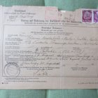 Saksa  v.1941  Hamburg  Dokumentti paperi - pikkukuva 1