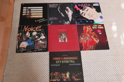 NIPPU 17: Ruotsi Pop Rock -LP:tä x 7kpl
