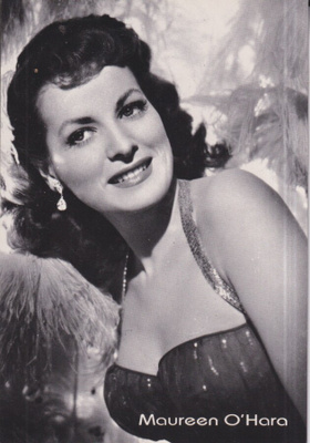Maureen O`Hara. Filmitähti, Star. e95
