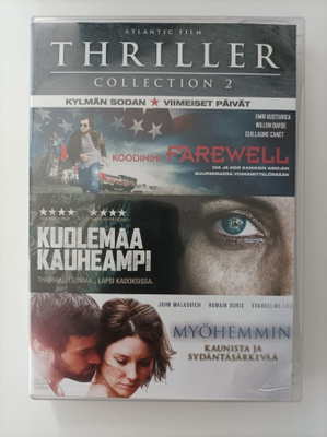 Thriller collection 2,  ( 3-Levyä! ) - DVD box