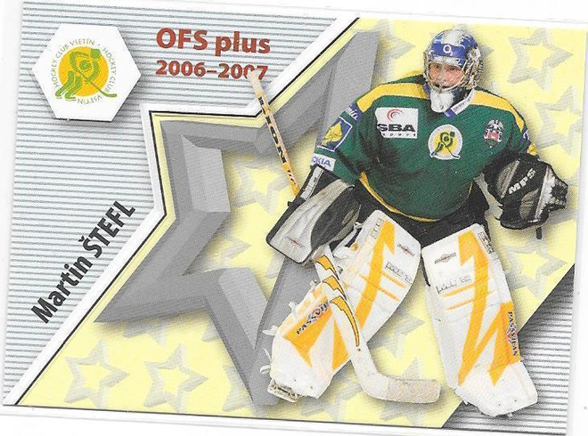 2006-07 OFS Plus #NH21 Martin Stefl HC Vsetin Tsekki MV