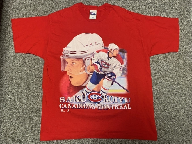 Vintage Saku Koivu t-paita